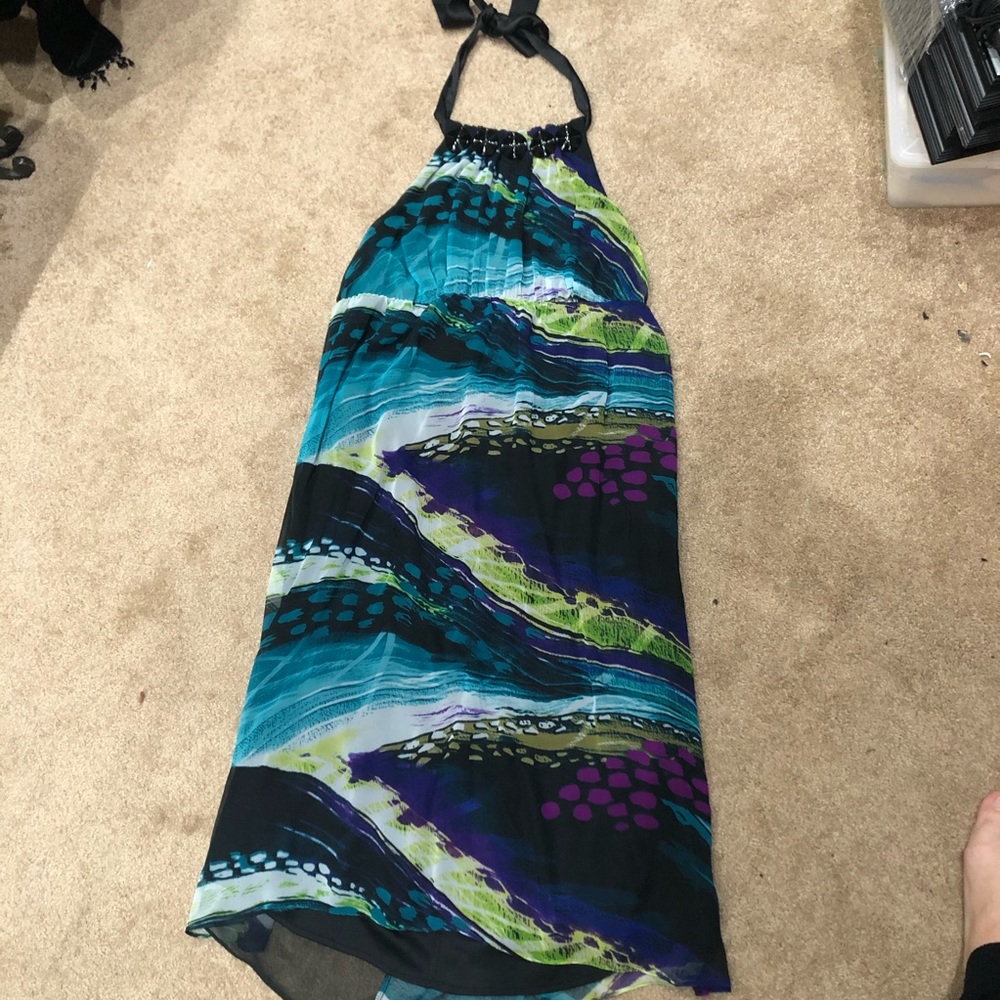 NWT Size 14, Midi Halter Sundress